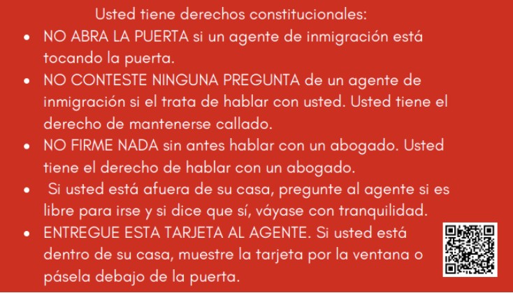 Red Card Spanish