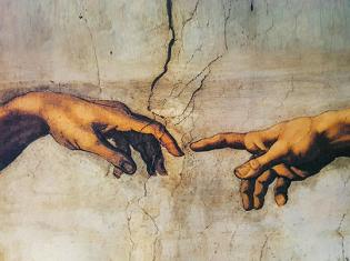 hands meeting