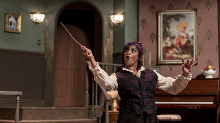 Medium or Witch - Madame with wand
